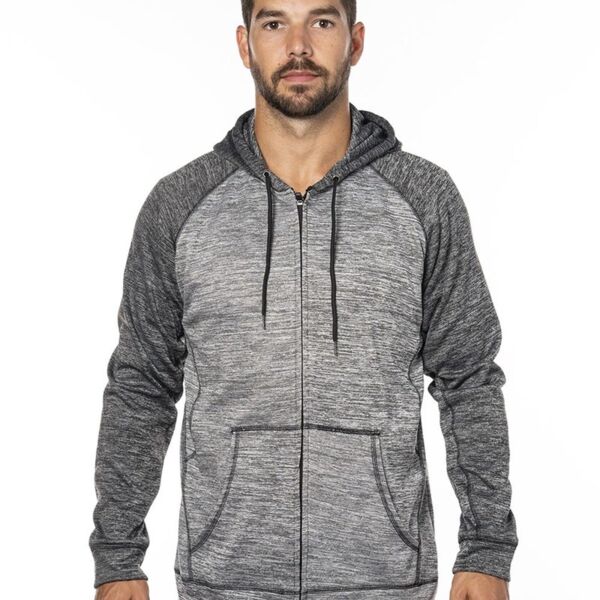Men's Performance Raglan Full-Zip Sweatshirt Thumbnail