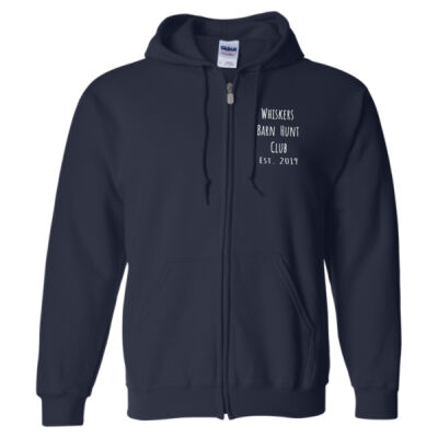 Whiskers Club Heavy Blend Full zip Hooded Sweatshirt  Thumbnail