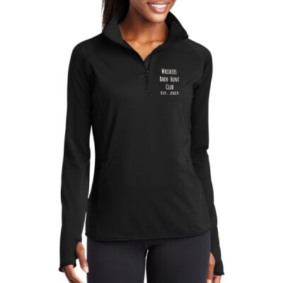 Ladies Whiskers Club Sport-Wick Stretch 1/4 Zip Pullover  Thumbnail