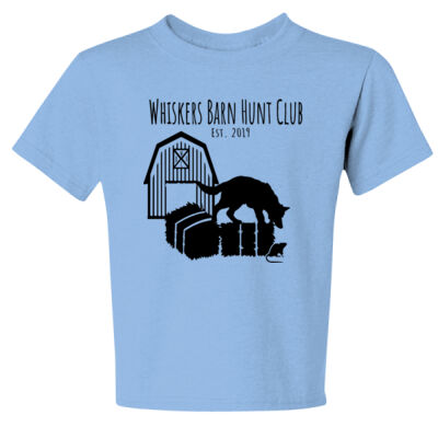 Youth Whiskers Club T-Shirt (dark logo) Thumbnail