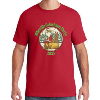 Whiskers Bearded Grinch Dry-Power 50/50 Cotton/Poly T-shirt Thumbnail