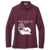 Women's Silk Touch Long Sleeve Polo Thumbnail